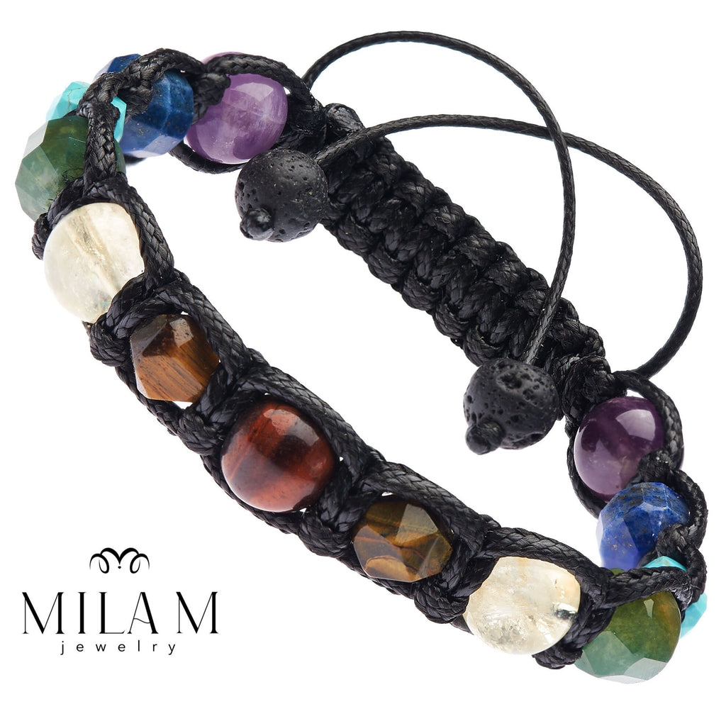 Bracelet for Overthinking • ADHD Focus Bracelet • Grounding Stones for Mental Clarity • Calming Jewelry