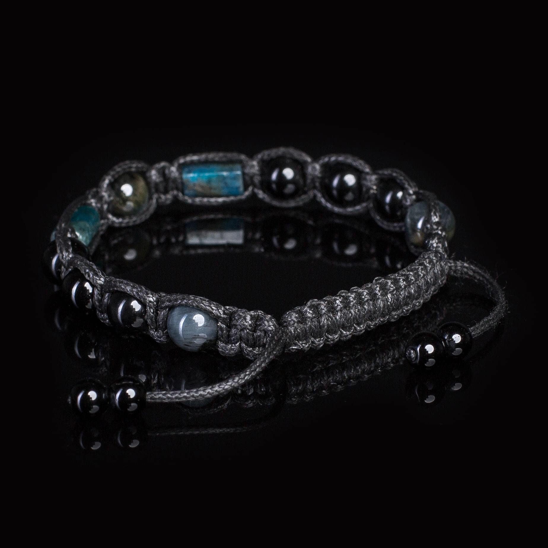 Black Tourmaline Protection Bracelet • Grounding  Calming Energy Bracelet • Men’s Bracelet • Meaningful Gift for Him