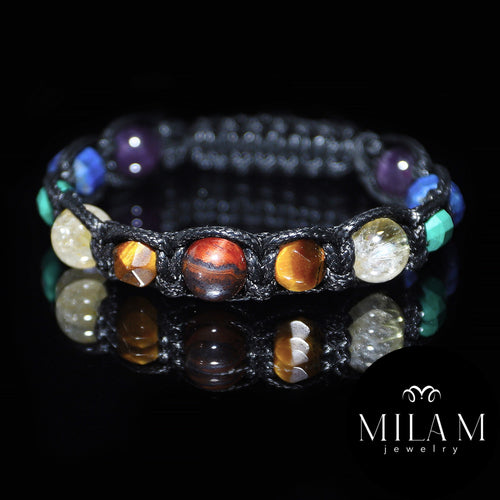 Bracelet for Overthinking • ADHD Focus Bracelet • Grounding Stones for Mental Clarity • Calming Jewelry