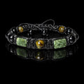 Black Tourmaline Protection Bracelet • Seraphinite Balance Bracelet • Grounding Energy Jewelry • Gift for Him
