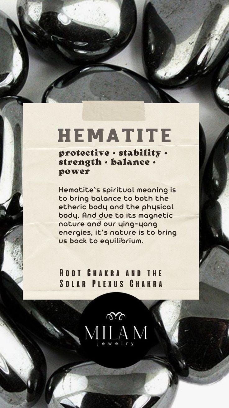 Men's Gemstone Bracelet for Wealth Protection "Harmony" with Citrine, Obsidian, Fuchsite, Hematite, Tiger's Eye